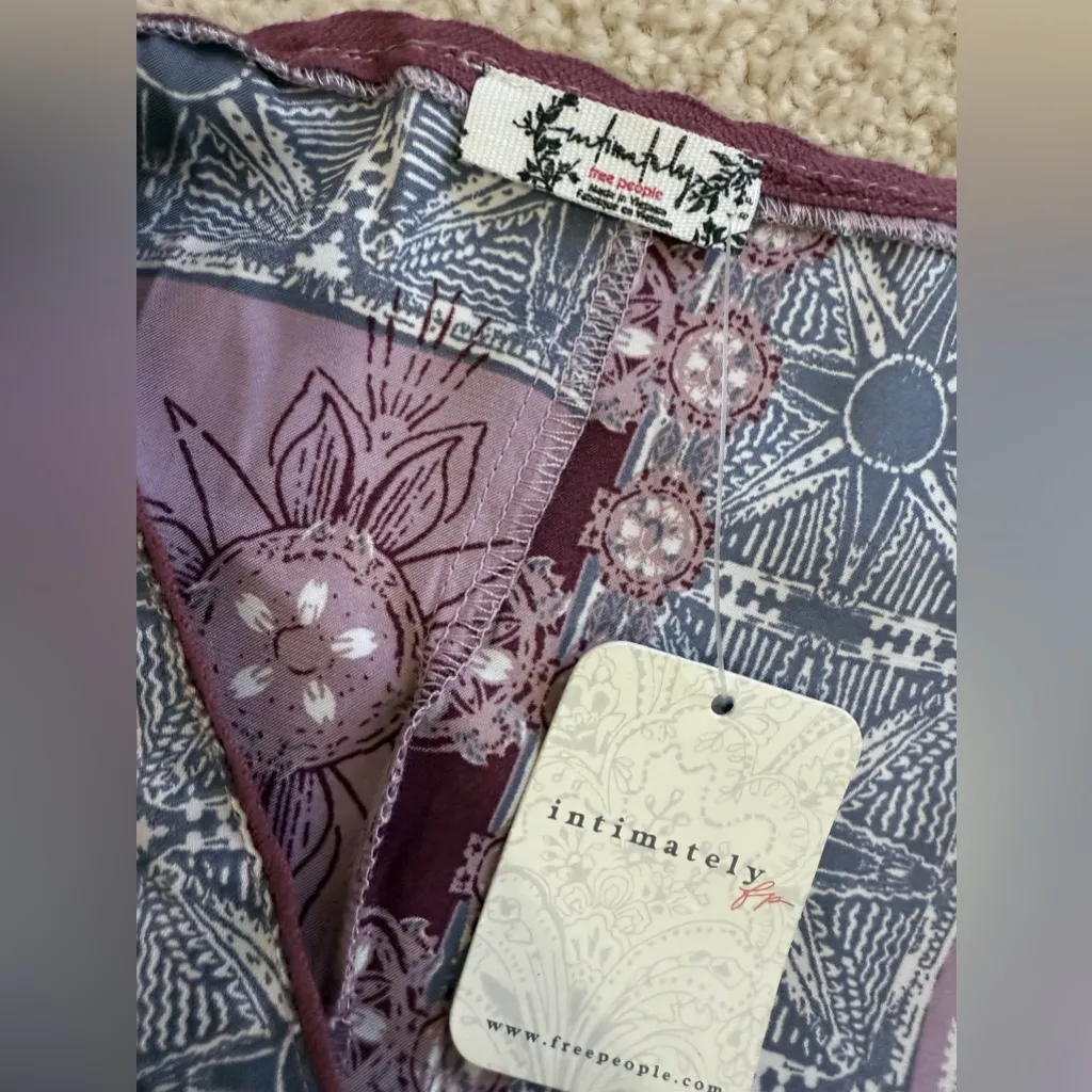 FREE PEOPLE Oasis Romper /Dawn Pink Combo size small - Image 13