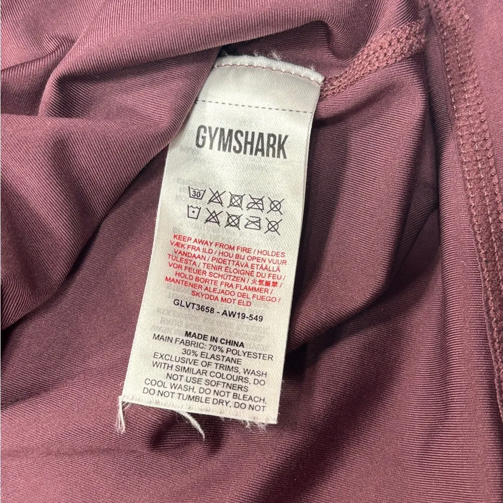 Gymshark Women's Small Dreamy Vest Winter Berry Purple Training Tank Top Workout - Image 8