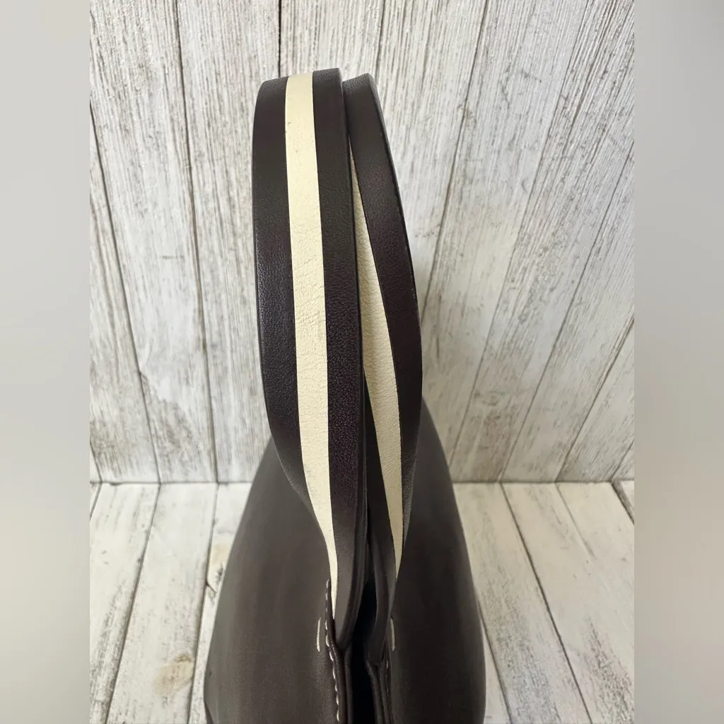 Ann Taylor All Leather Tote Handbag - Image 3