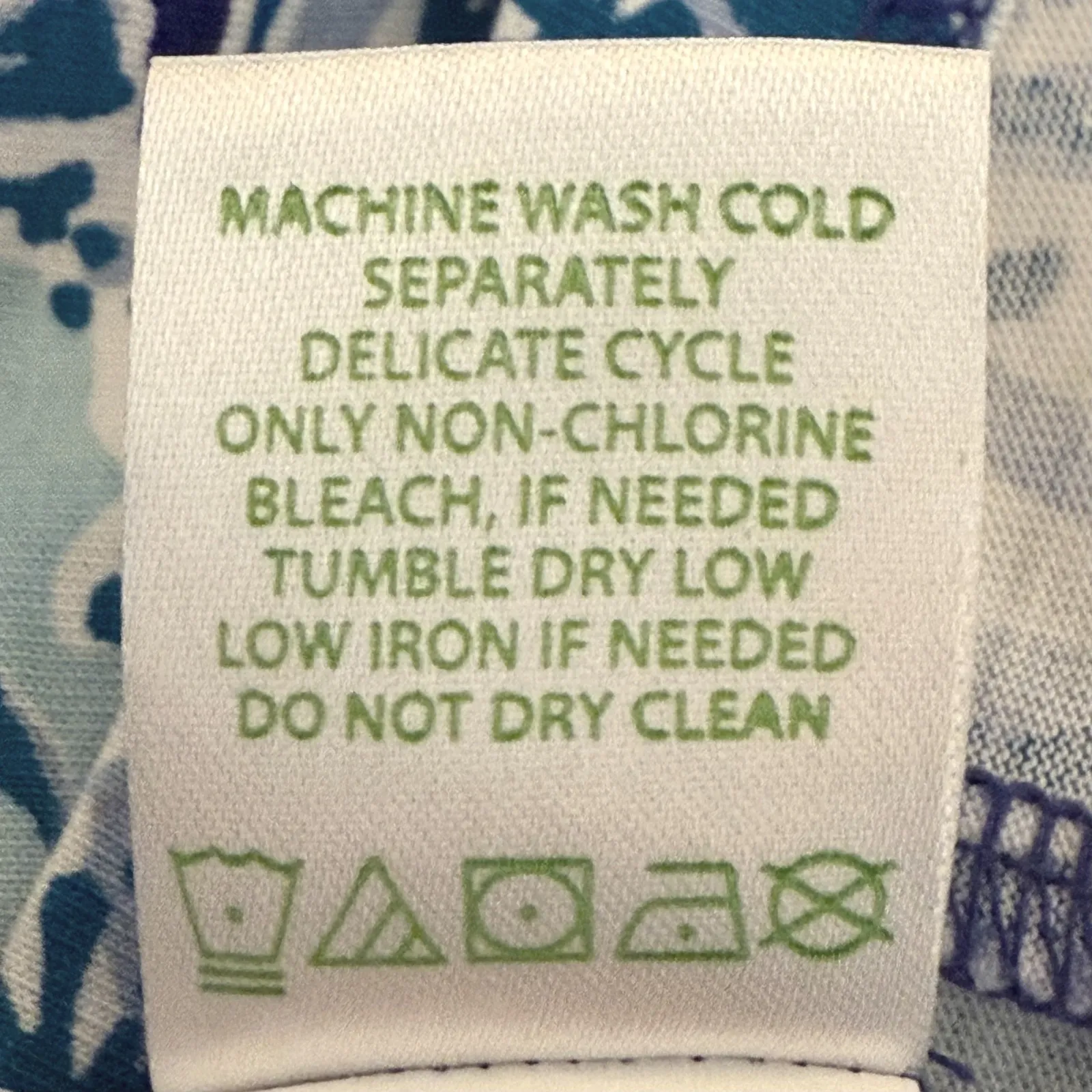 Lilly Pulitzer Kristen Dress Koalafications Royal Purple Floral Pima Size S - Image 6