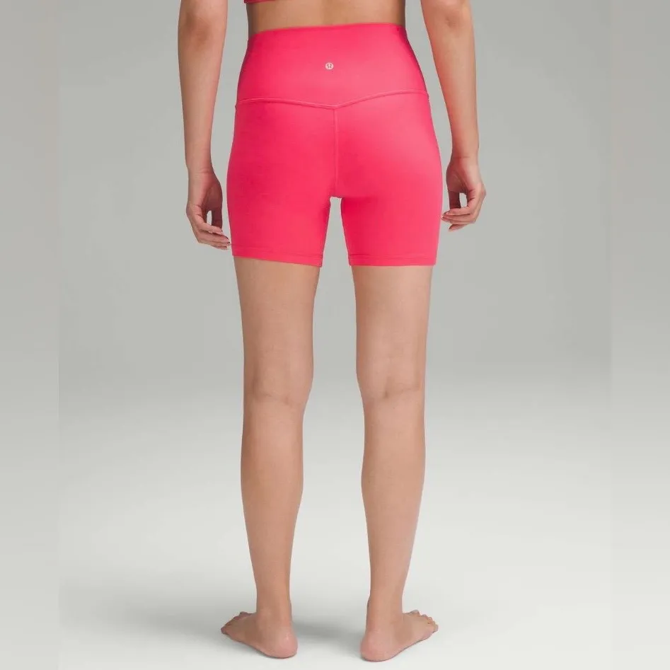 Lululemon Align High-Rise Bike Short 6” Lip Gloss Size 4 Retired Like New - Image 2