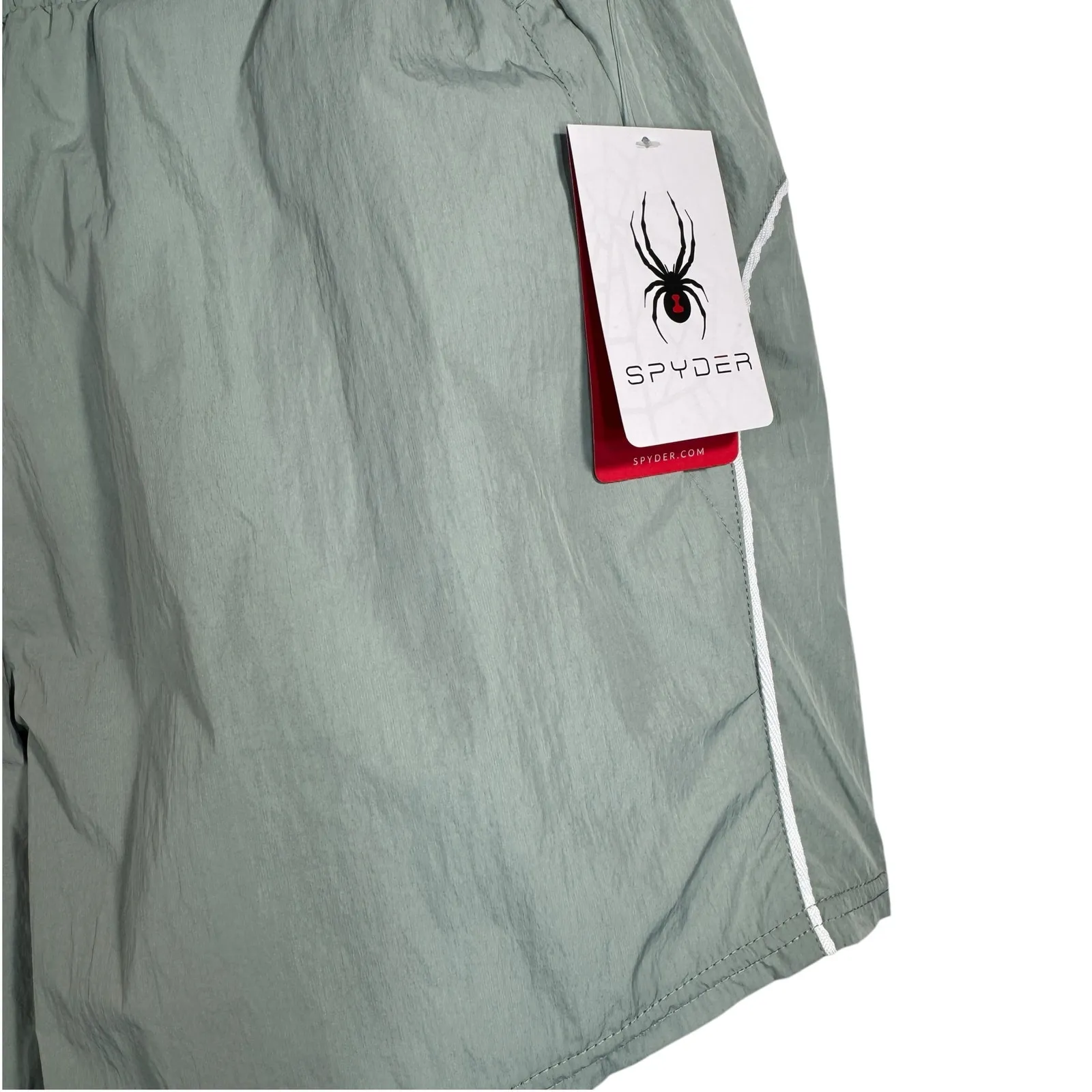 Spyder X-Large Shorts Pull-On Nylon Lightweight Quick-Dry Pockets Drawstring New - Image 3