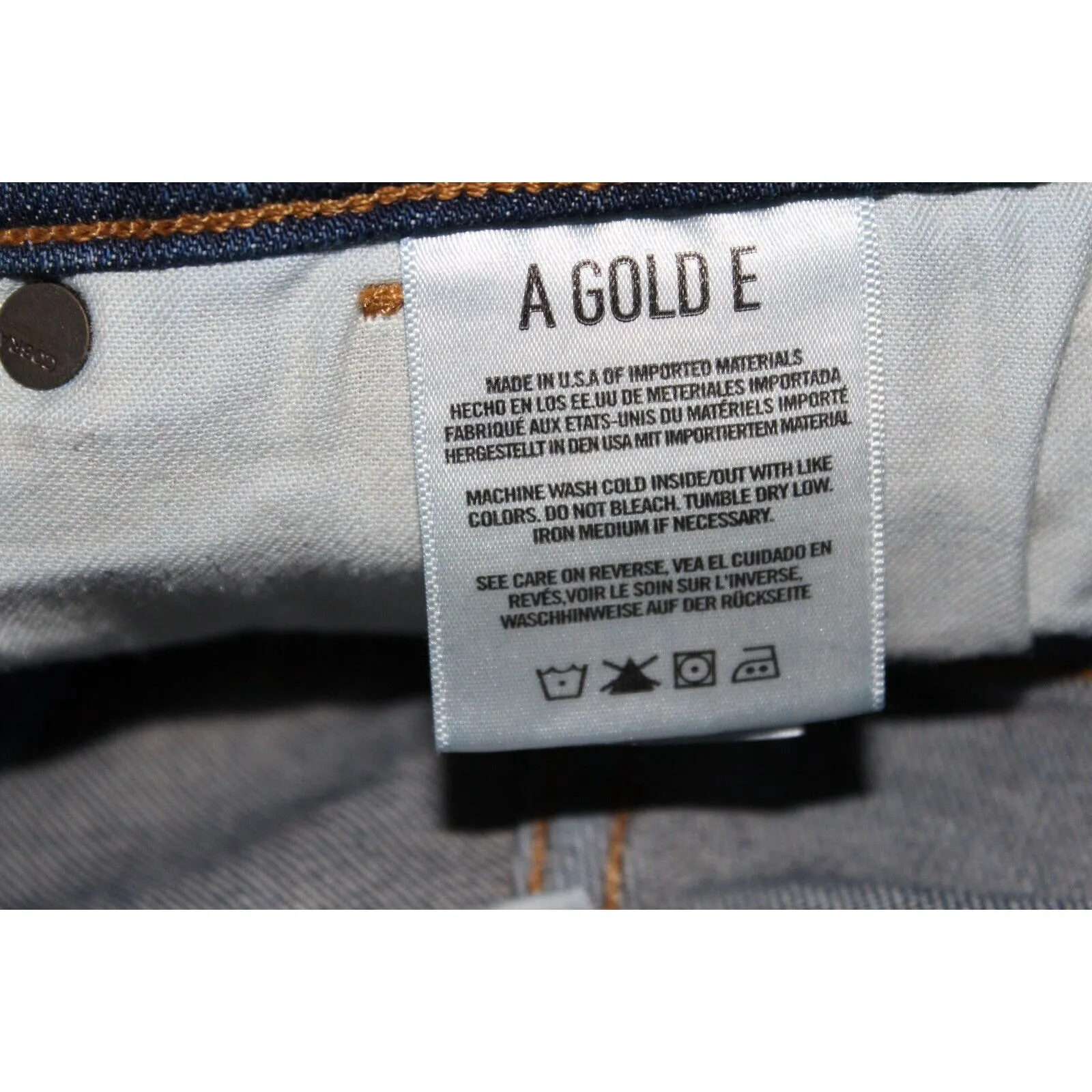 Agolde Sophie‎ High Rise Skinny Jeans Claremont Blue Size 26 - Image 4