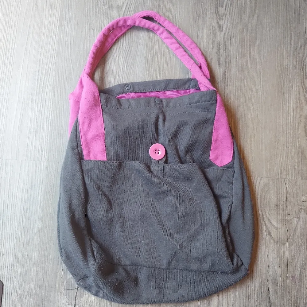 Marvel Spiderman Y2K Pink and Gray Tote - Image 2
