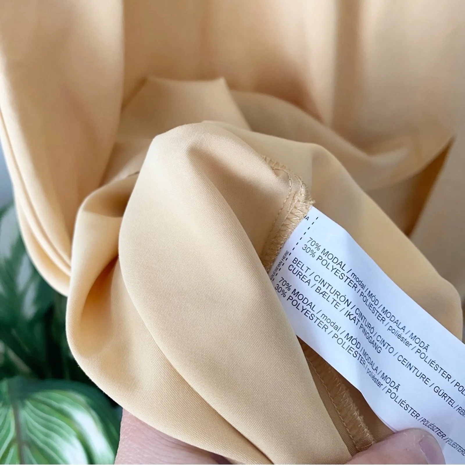 Mango Belted Front Slit Midi Skirt - Image 10