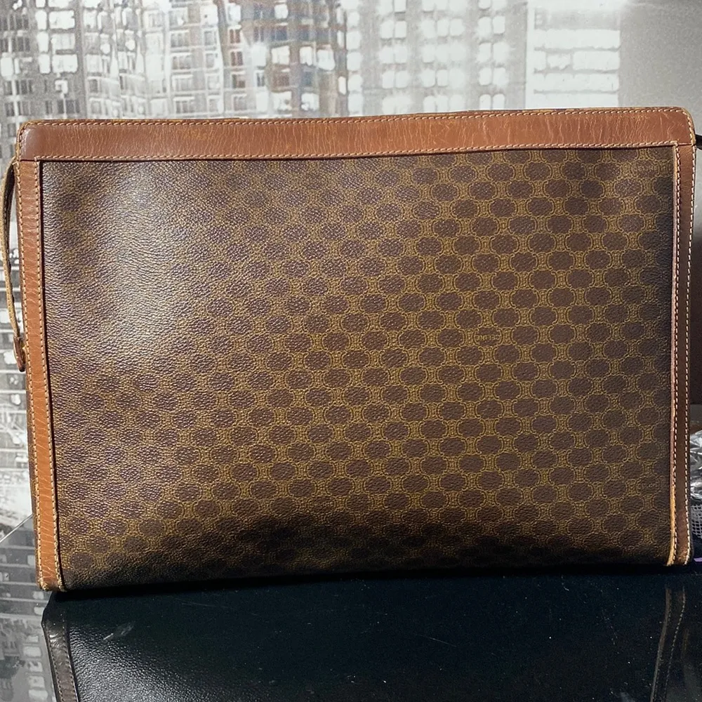 CELINE Authentic  Macadam Laptop/Business Bag - Image 7
