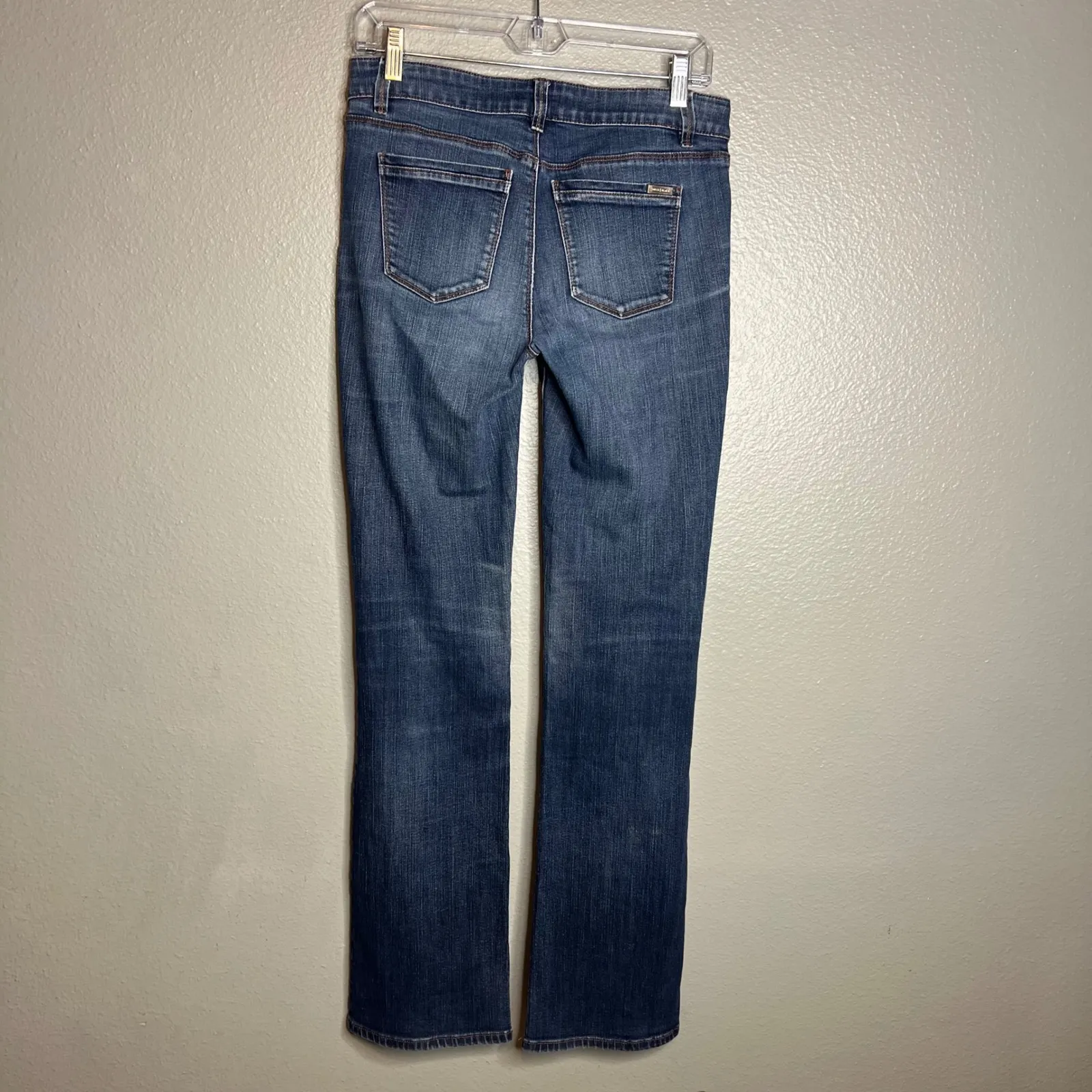 White House Black‎ Market Boot Leg Jeans Size 2 Bootcut Dark Wash Denim - Image 7
