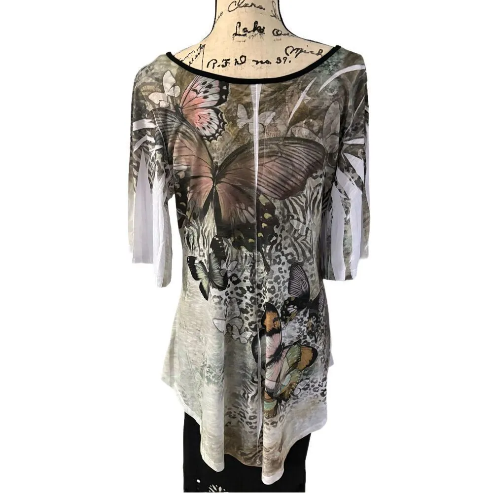 Disney Rainforest Cafe top size XL Brown - Image 2