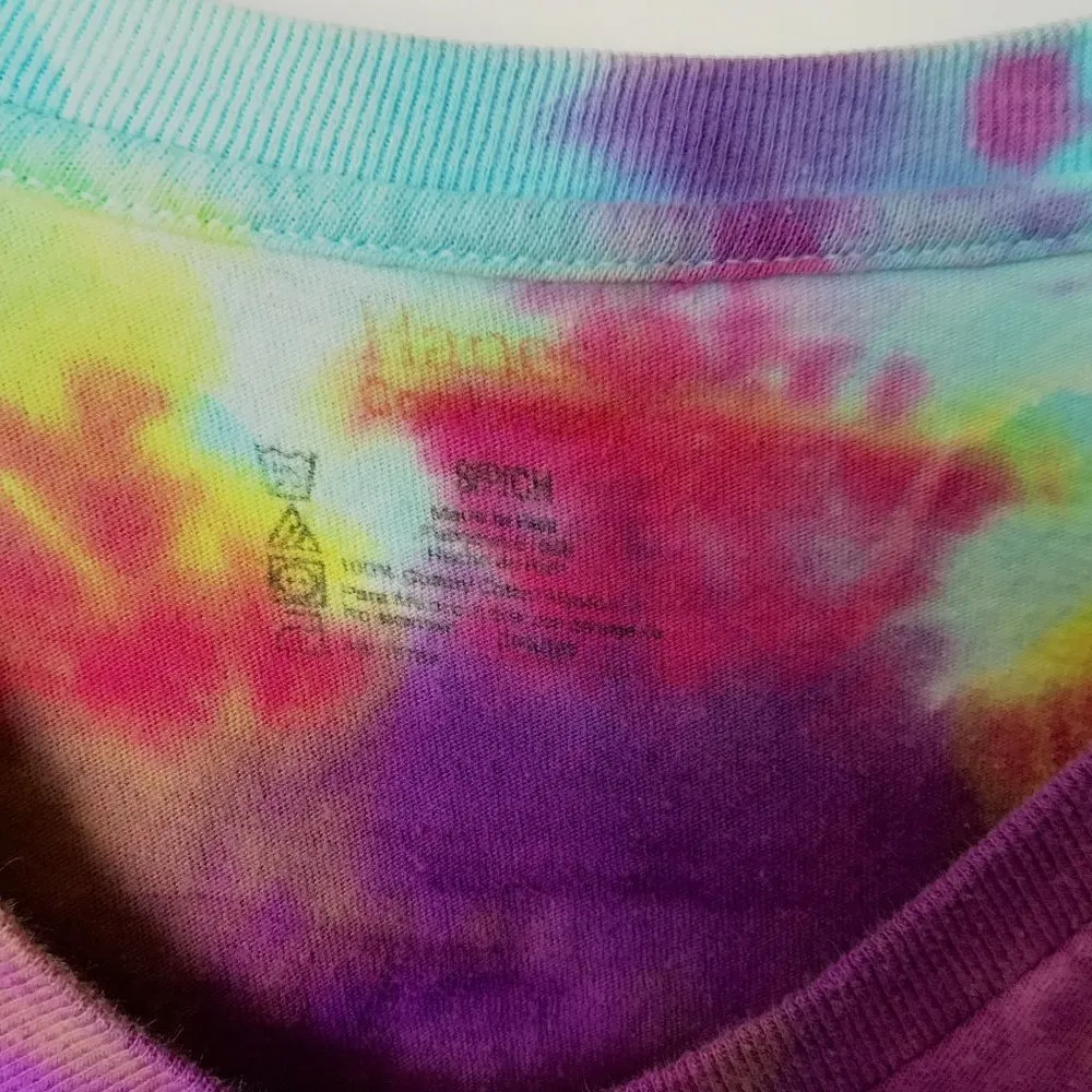 Hanes ComfortSoft Tie Dye T Shirt Adult Spiral Festival Tee Trendy Small S - Image 3