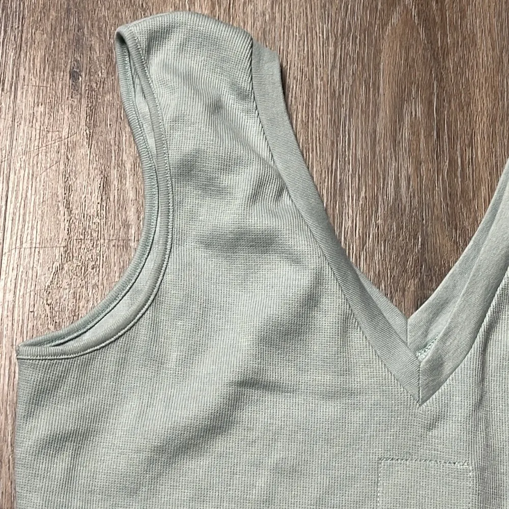 Chaser Double V Green Muscle Tee/Tank - Image 9