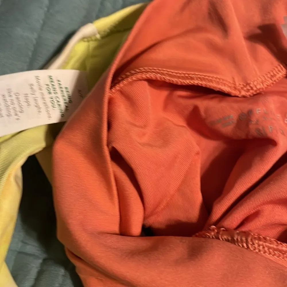 NWT Aerie Bikini High Rise Bottoms and Yellow Halter Top Size Small Beach Swim - Image 7