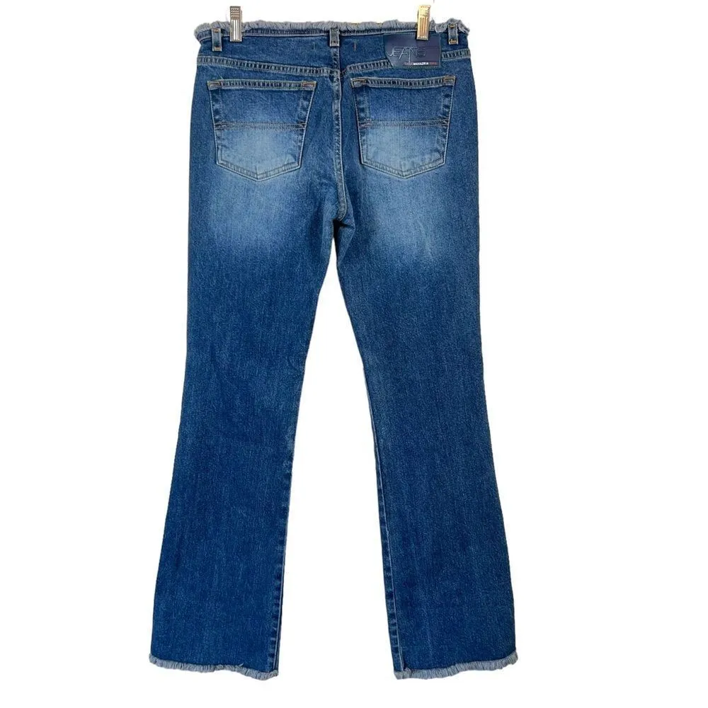 BCBG MAXAZRIA Jamil Y2K Low-mid rise Flare Jeans - Image 15