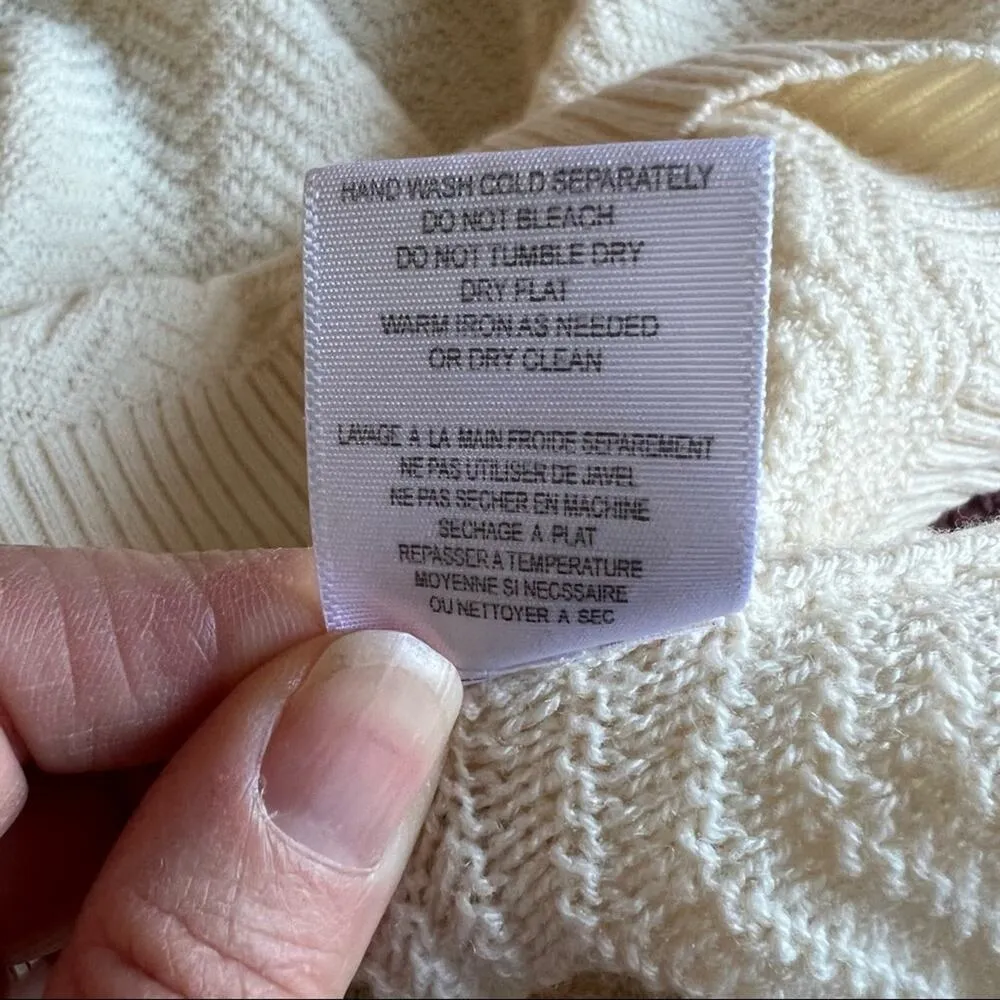 Joie Textured Knit Sweater- Size Small - Image 7
