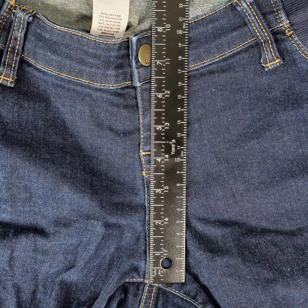 Liz Lange Maternity Jeggings Jeans Skinny Leg Size Small - Image 6