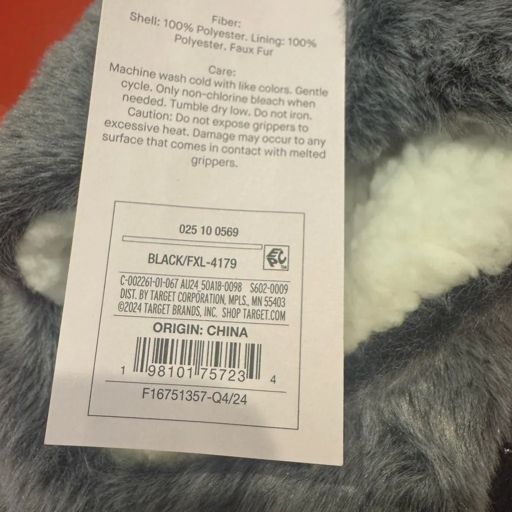 Auden Charcoal Faux - Image 3