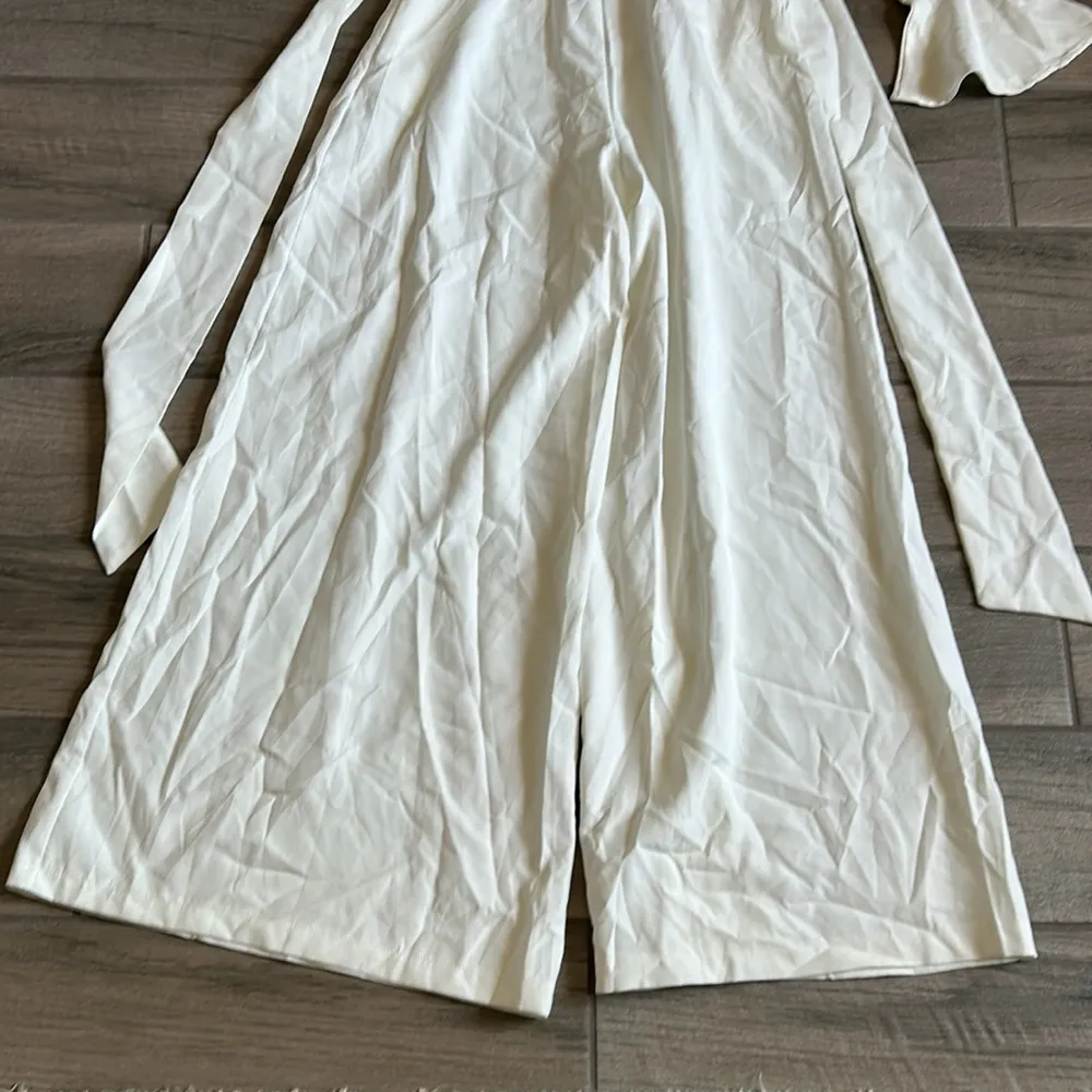 One shoulder wide leg jumpsuit Size M - Image 3