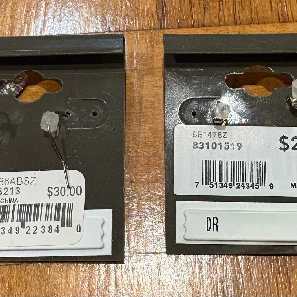 Element Fine Silver Plated gorgeous Earring Sets. 2 pair of gorgeous earring set - Image 7