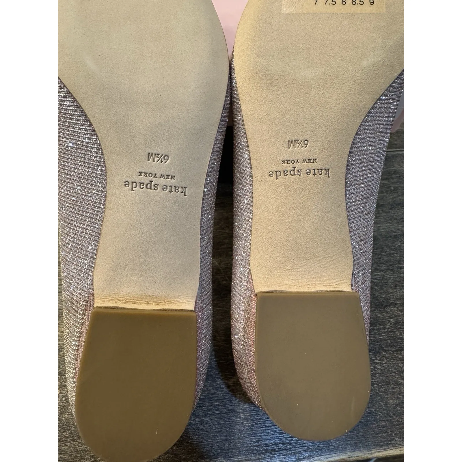 Kate Spade‎ New York Womens Shoes Mallory Pointed Toe Flats Size 6.5 Mary Jane - Image 9