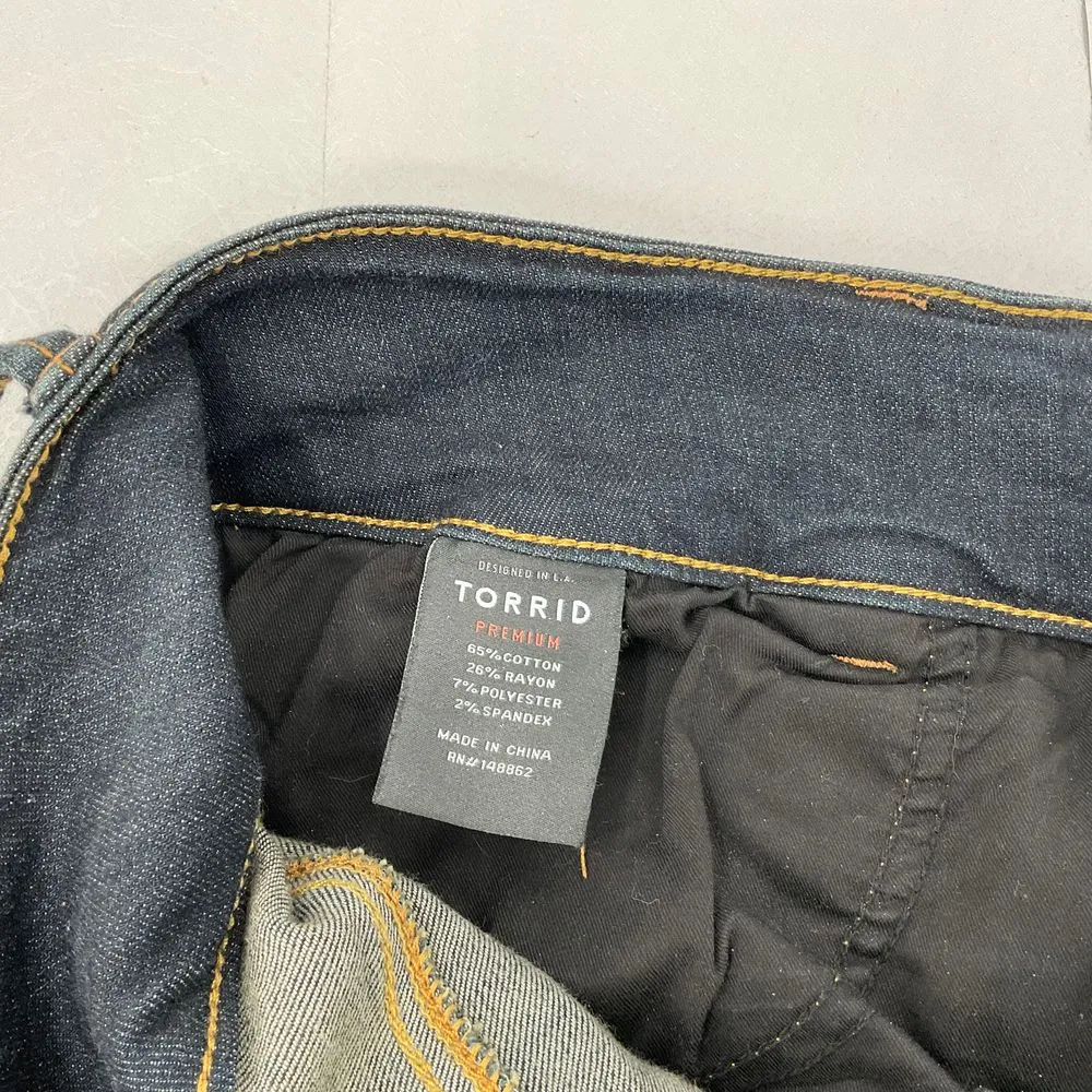 Torrid Womens Jeans Pre-owned Size‎ 20R (Z179) - Image 5