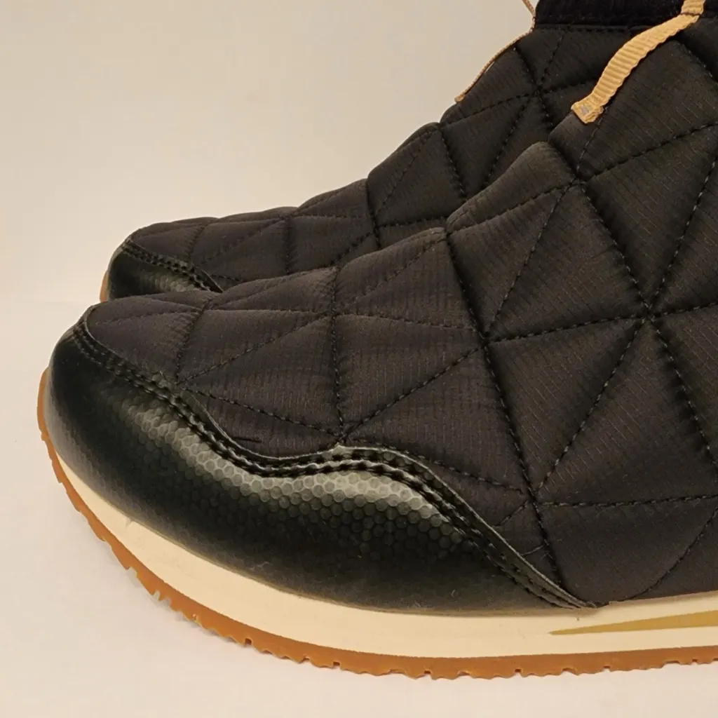 Teva ReEMBER Mid Slip-On Women’s Blue & Tan Quilted Ankle Boots Size 10 - Image 13