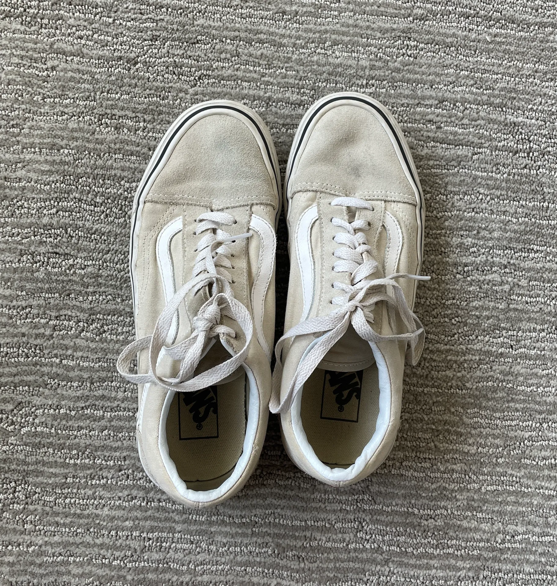 Vans Cream Color Suede - Image 2