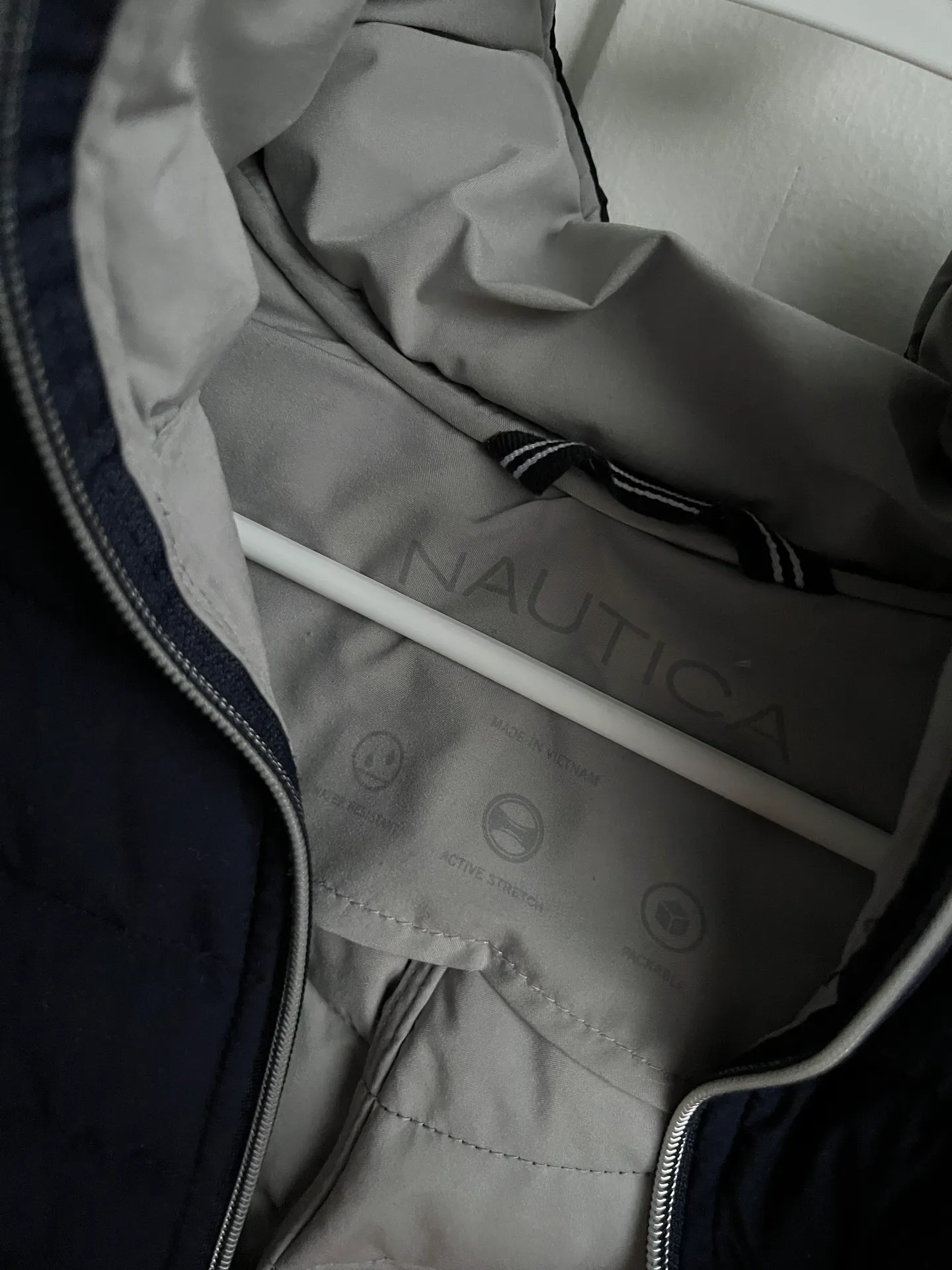 Navy Blue Zip-Up - Image 3