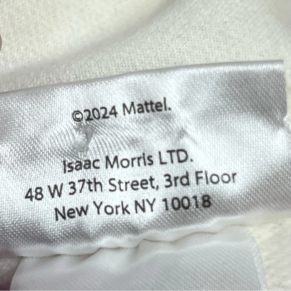 Barbie NWOT Women's Pullover Sweater Sz S vacay mode FLAWED - Image 6