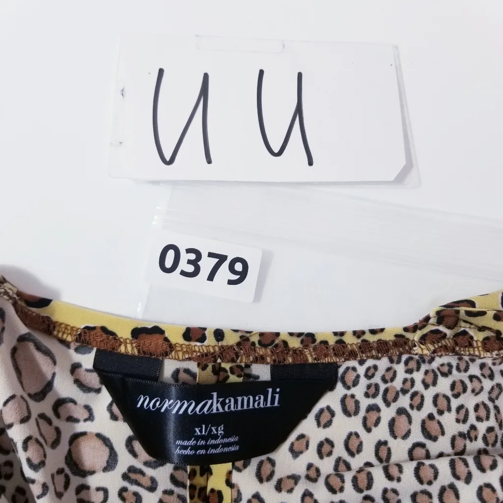 Norma Kamali Leopard Print Sleeveless Dress - Image 12