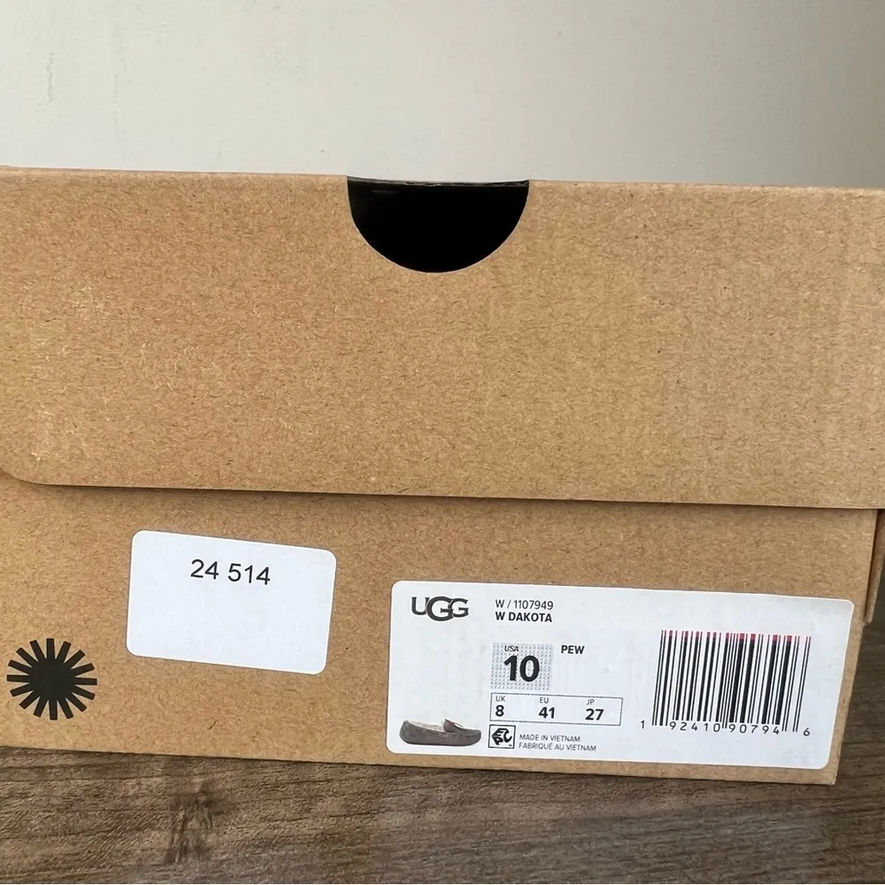 Ugg Dakota Women's Slipper Pewter Colorway Size 10 SKU#24514 - Image 2