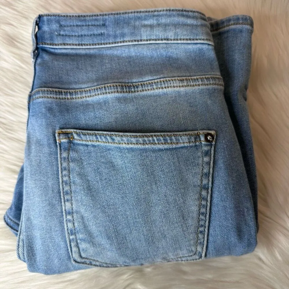 Anthropologie Pilcro Button-Fly High-Rise Bootcut Flare Jeans Size 29 - Image 11