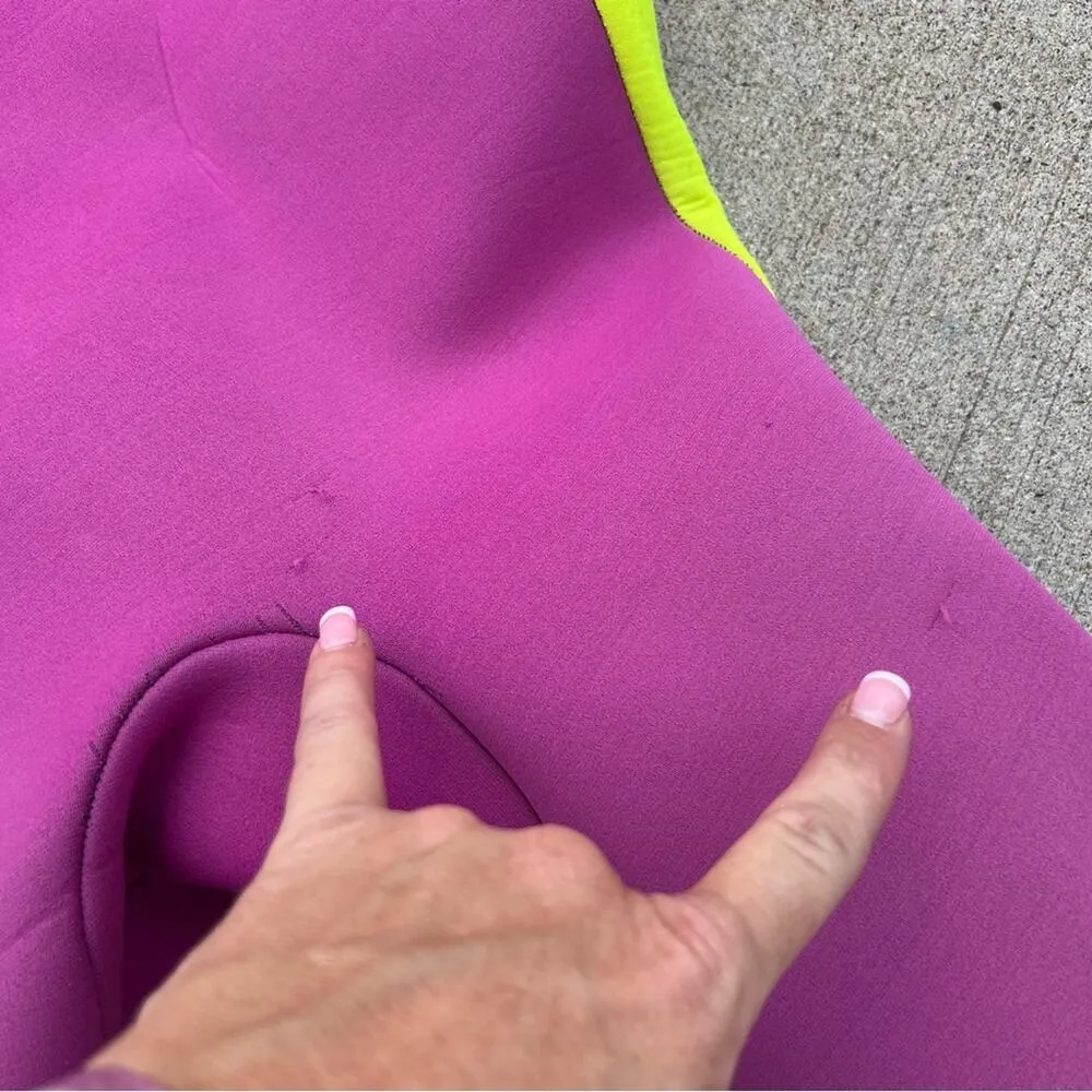 Vintage Jet Guard Wet Power Wet Suit Water Ski Suit Purple Size M - Image 4