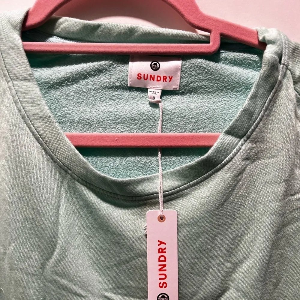 NWT sundry by Anthropologie. Size 3 (large)mint green. - Image 3