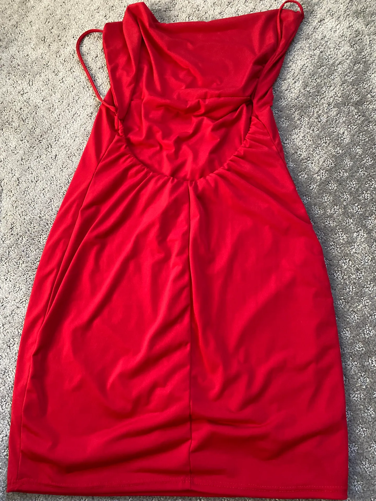 Discovery red mini dress - Image 2