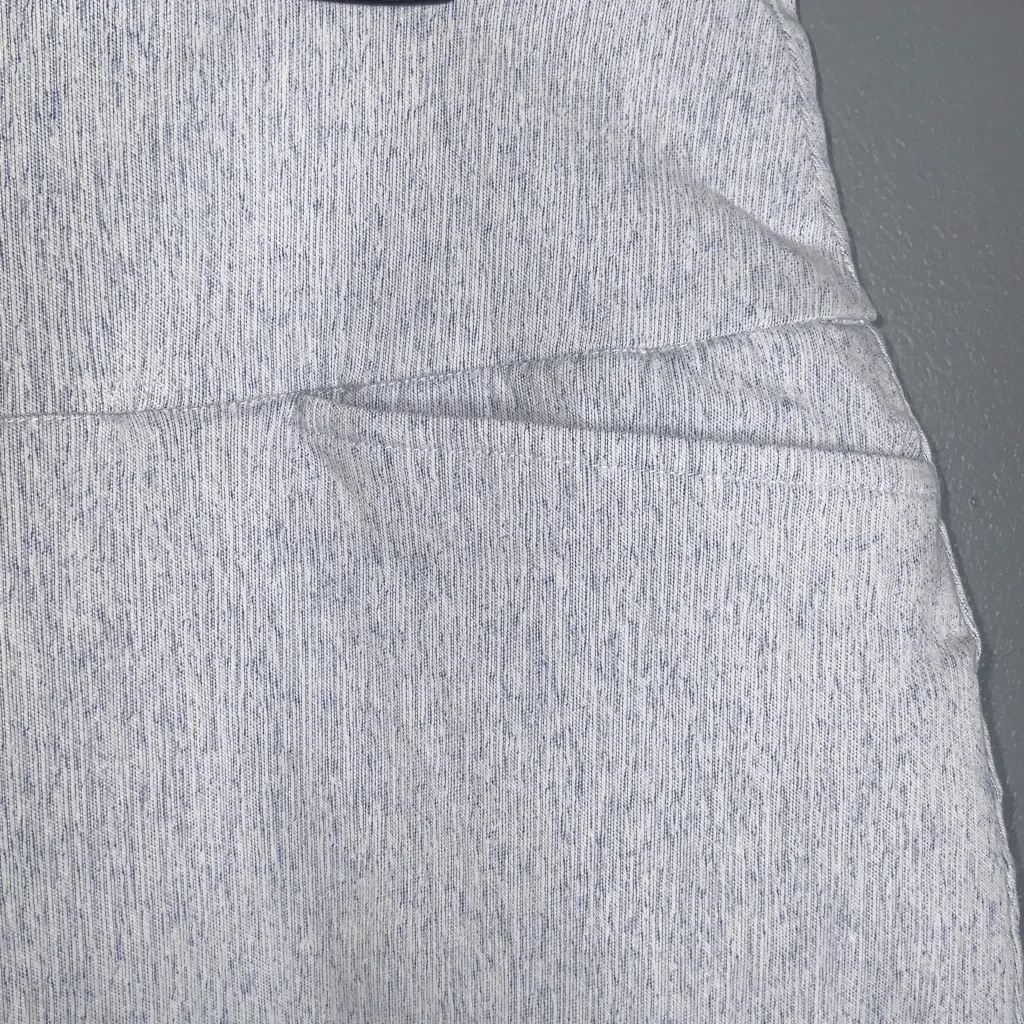 S.C. & Co. Pale Blue Heathered Stretchy Skort Athletic Sporty Pockets XL - Image 5