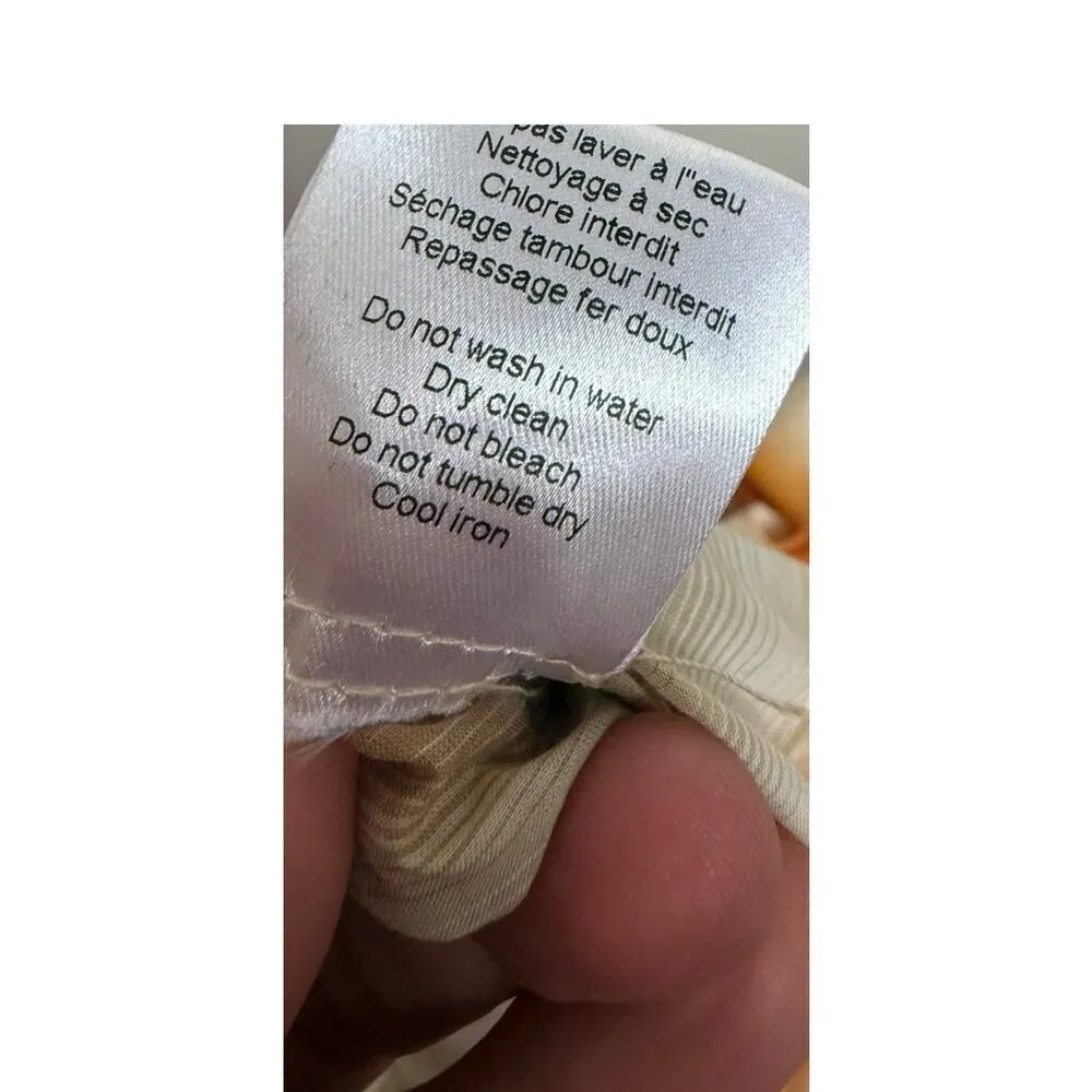 Roseanna Orange Stripe Dress NWT Sz. 38 (US S) NO BELT - Image 2