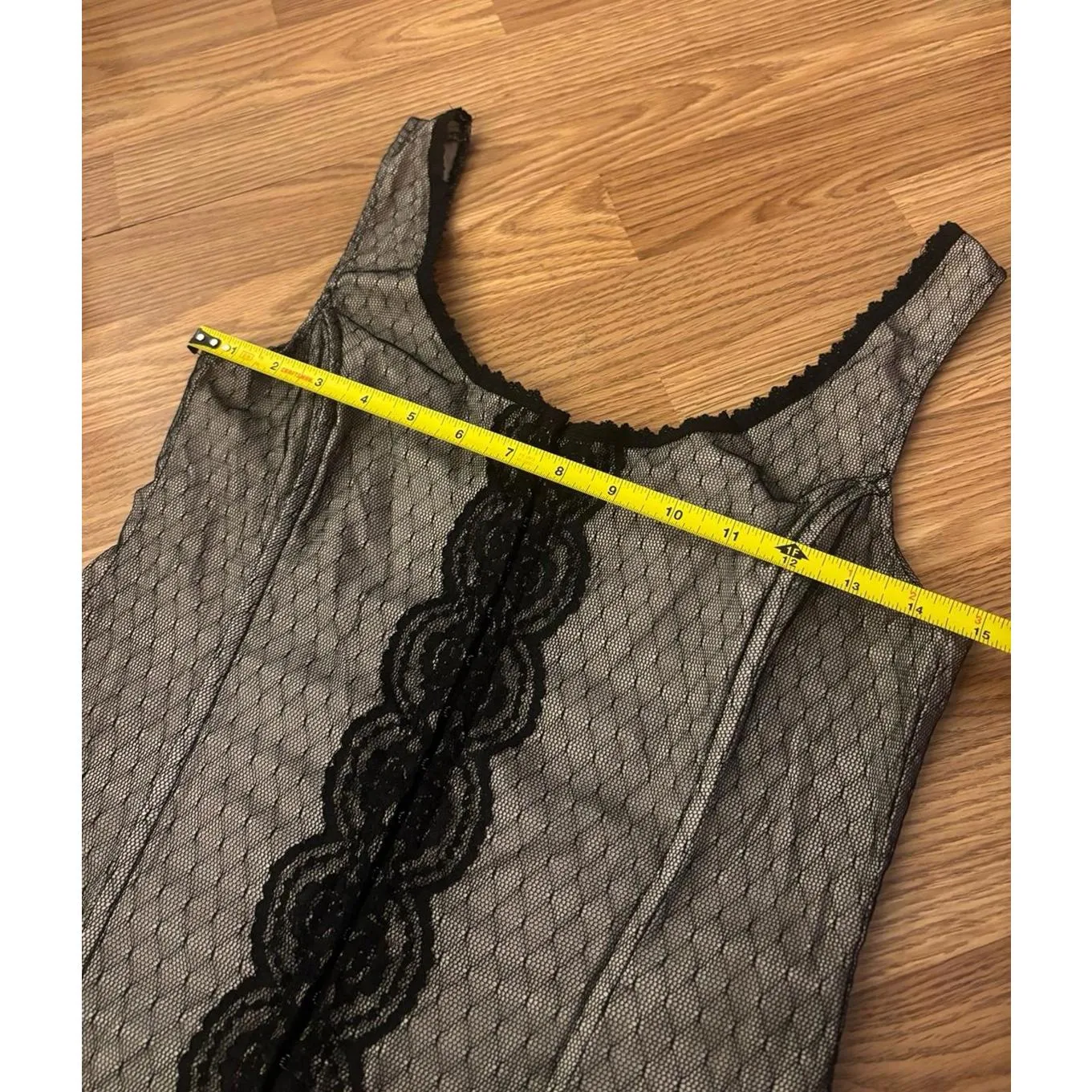 Y2K Charlotte Russe Corset Lace Tank Top Size Large - Image 4