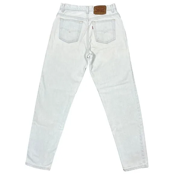 Levi's XX Jeans Sz 9 (29x29) Vintage 90s USA Grunge Light Wash Retro Streetwear‎ - Image 2