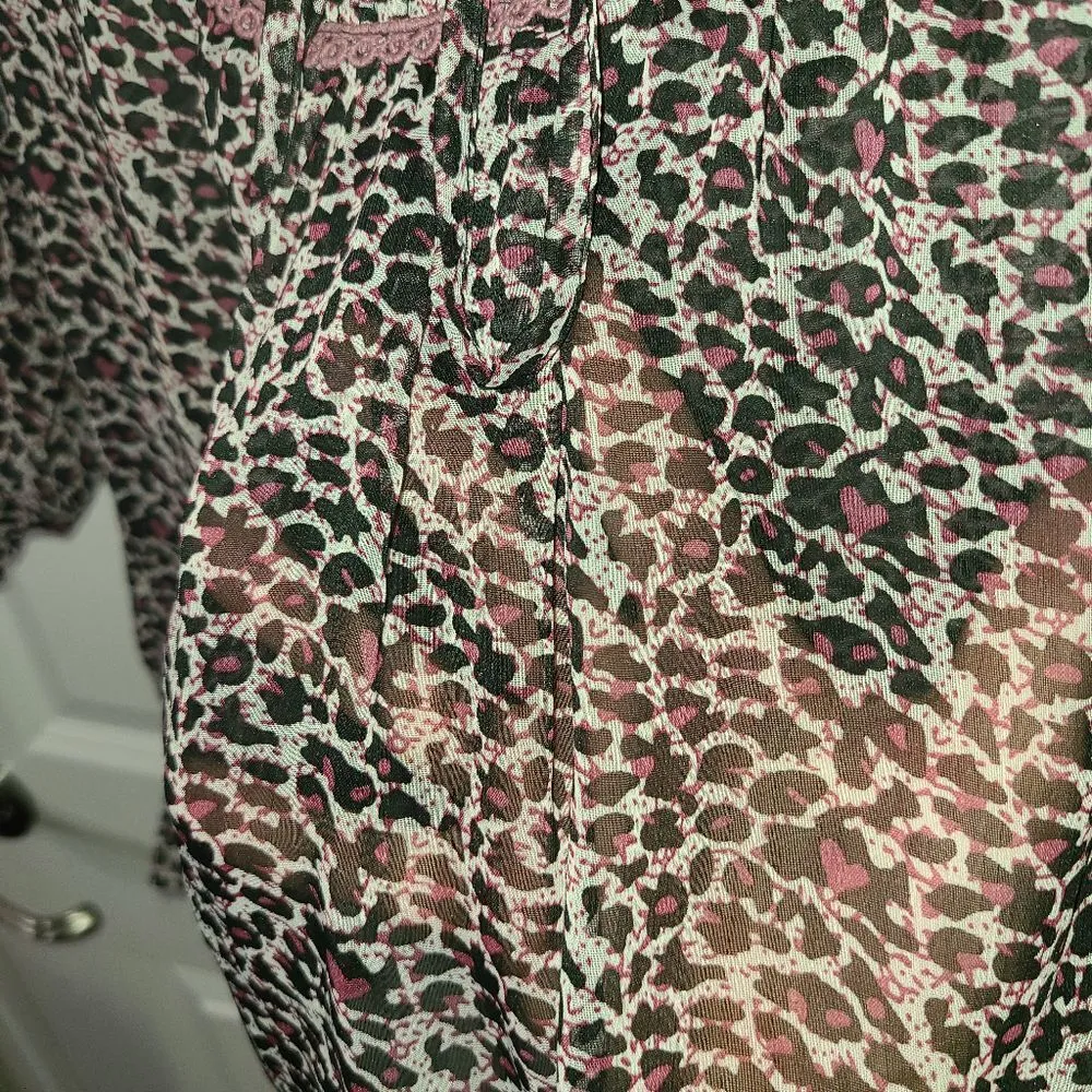 Romeo and Juliet Couture Sheer Blouse - Image 9