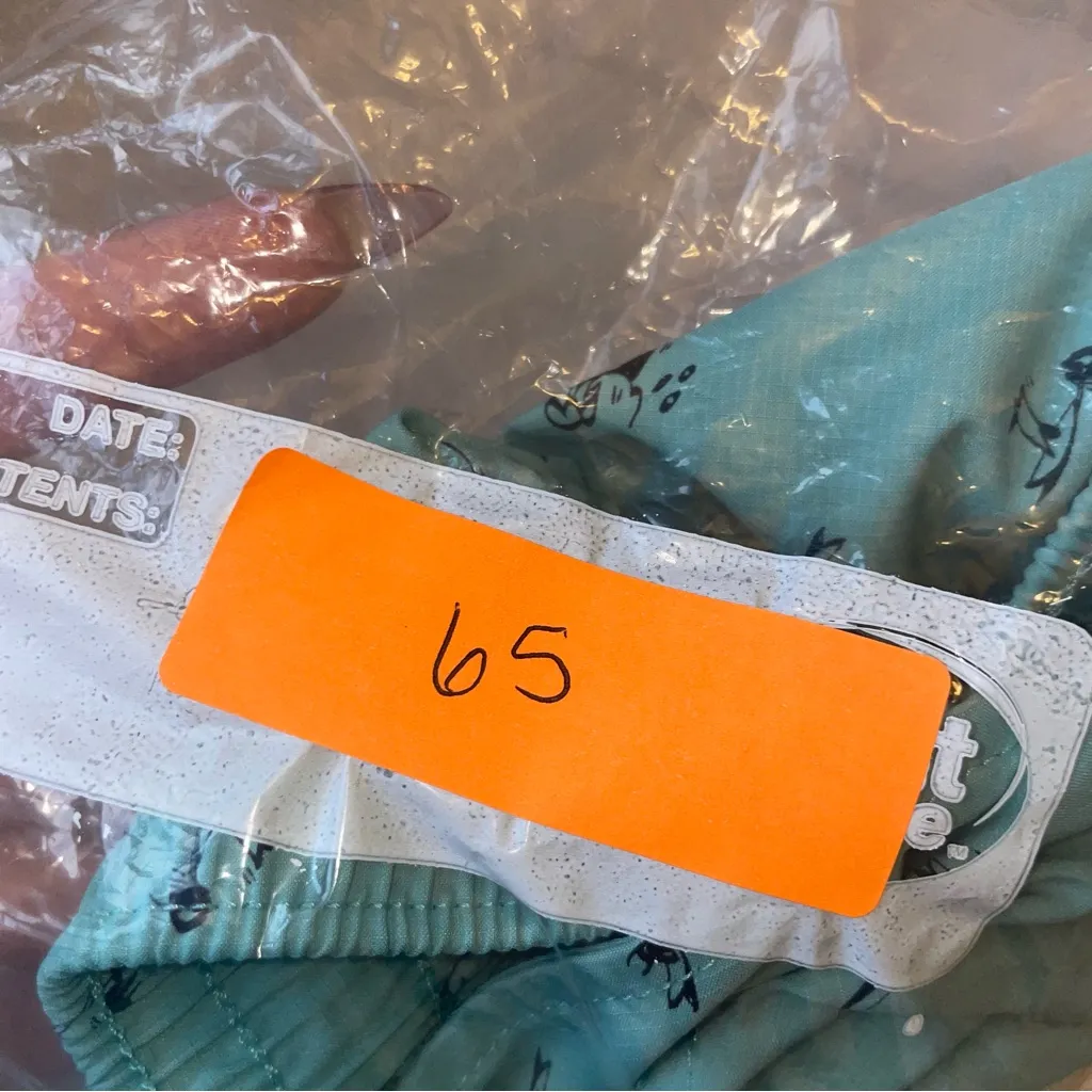 Patagonia Teal Patterned Stretch Planing Micro Shorts - Image 7