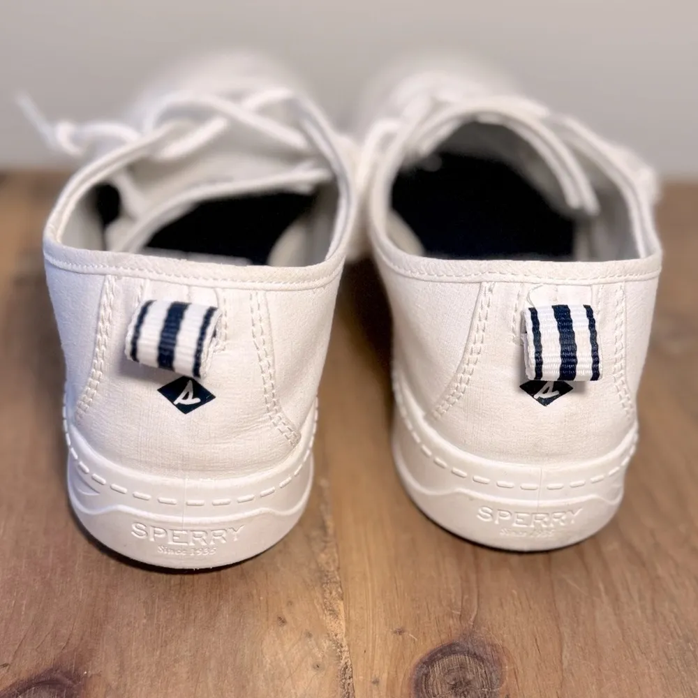 Sperry Crest Vibe White Sneaker sz 8.5 - Image 2