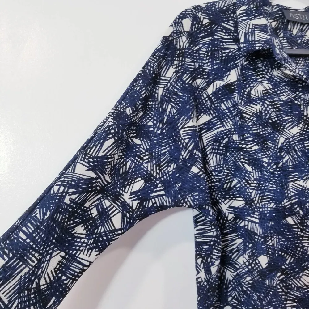 ASTR Button Front Blouse - Image 5