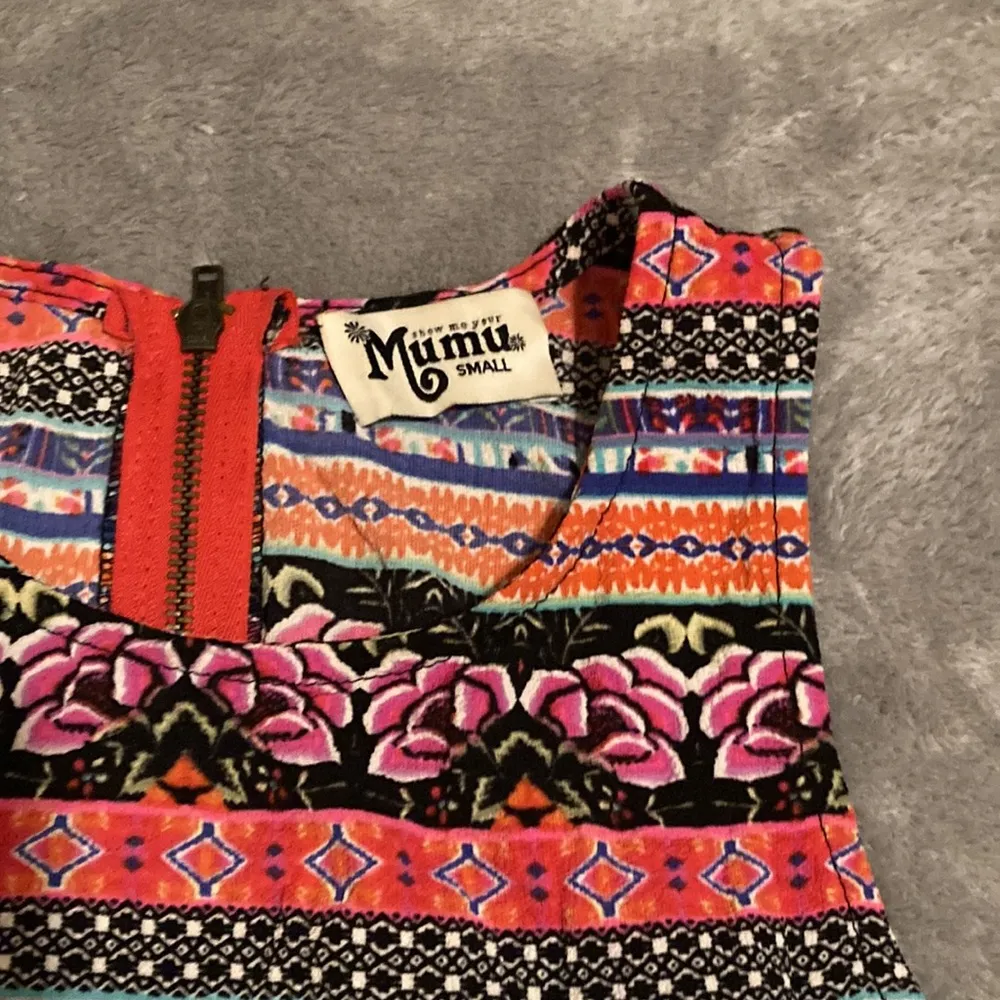 Show Me Your Mumu Cropped Top & Skirt Set Camille Circle Crop Top & Skirt Size S - Image 4