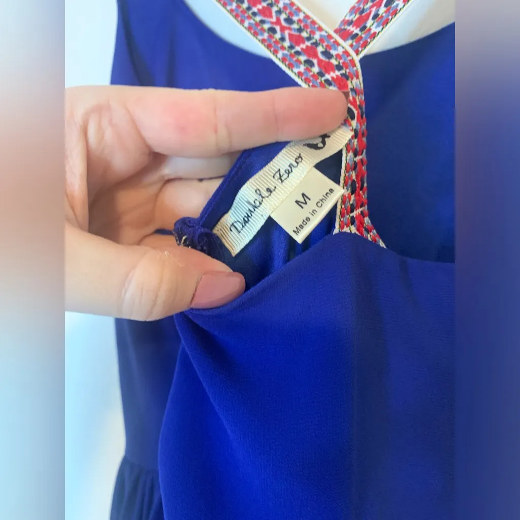 Double Zero Cobalt Blue Maxi Dress - Image 2