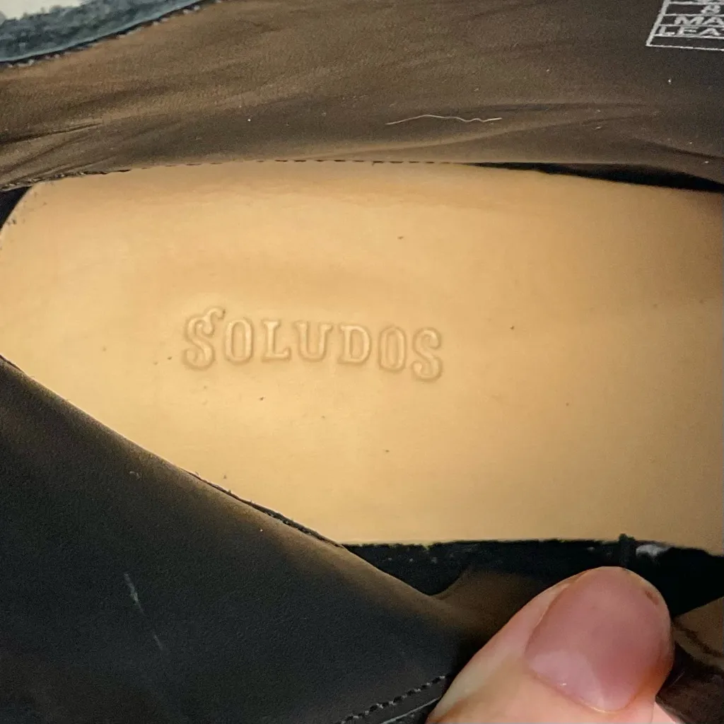 Revolve Soludos Lola Suede Bootie Sz 8 Leather Boots Zip Closure - Image 7