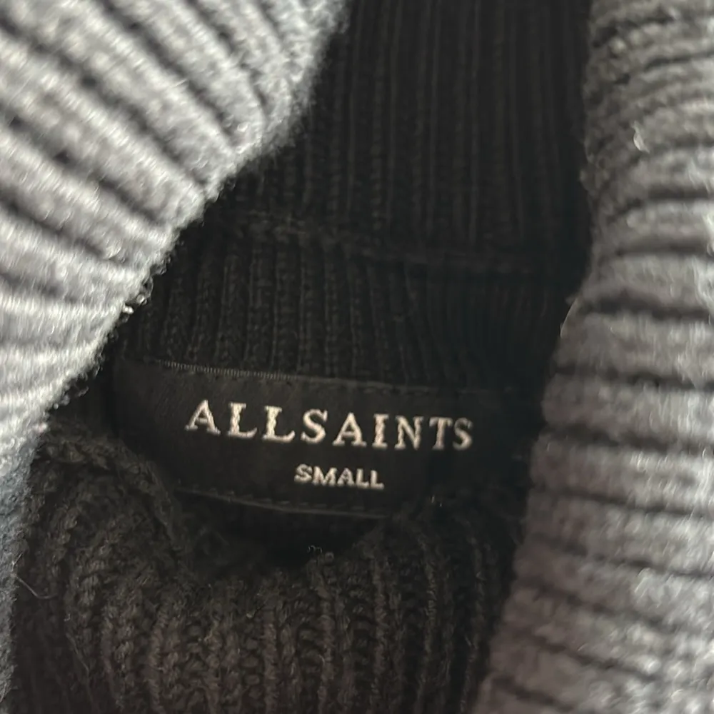 All saints black turtle neck sweater - Image 3