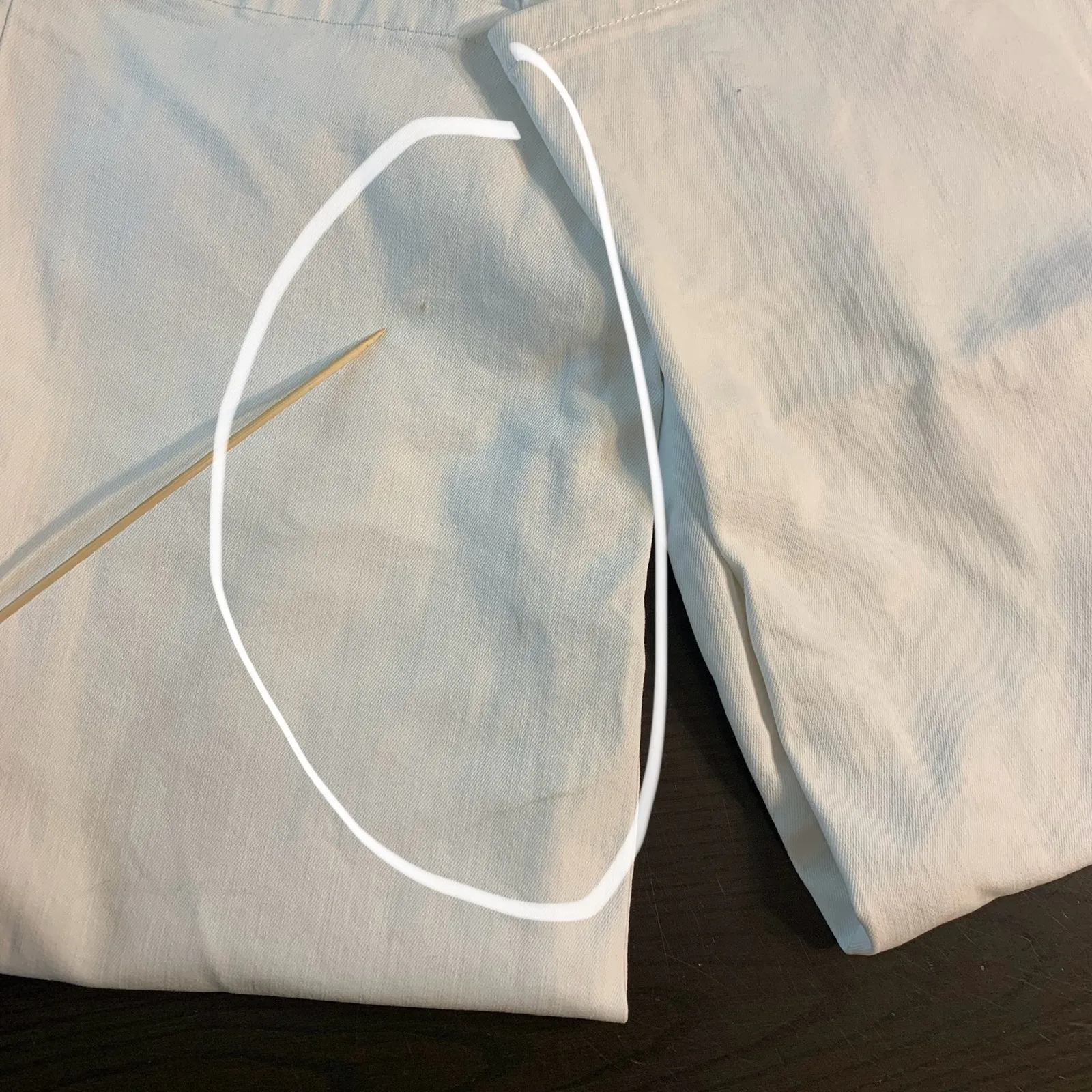 Banana Republic Wide Leg Crop Pants White Pleated High Rise Size 6 28 (29x25.5) - Image 10