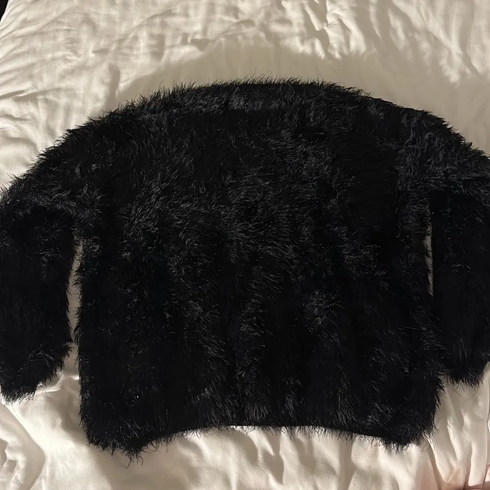 Raga black fuzzy sweater Anthropologie - Image 4