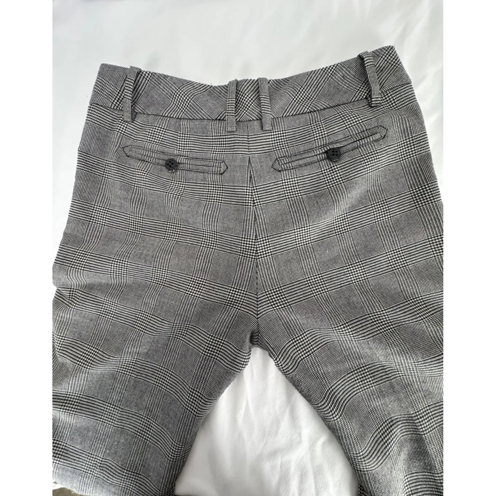 Trina Turk Plaid Career Pants Straight Leg Business Casual Size 2‎ - Image 8