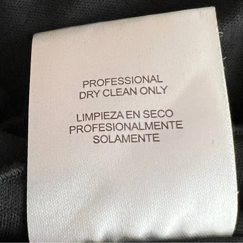 Flaw/City Studio XXS Metallic Pin Striped Black Sheath Dress Tulip Style Bottom - Image 16