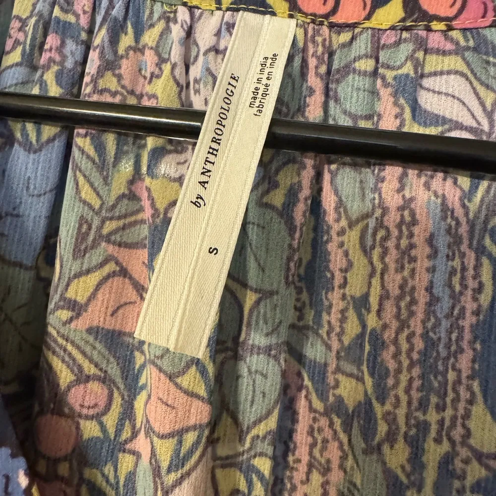 Anthropologie Multicolor Floral Dress - Image 5